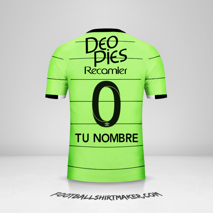 Camiseta Deportivo Cali 2017 III -  tu nombre - 0