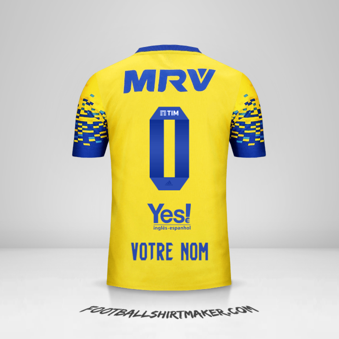 Maillot Flamengo 2017/18 III -  votre nom - 0