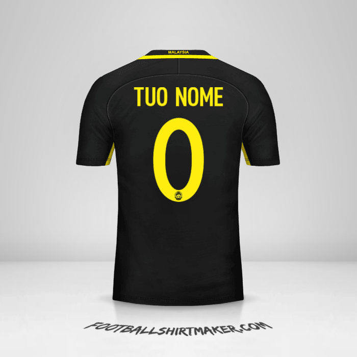 Maglia Malesia 2016/17 -  tuo nome - 0