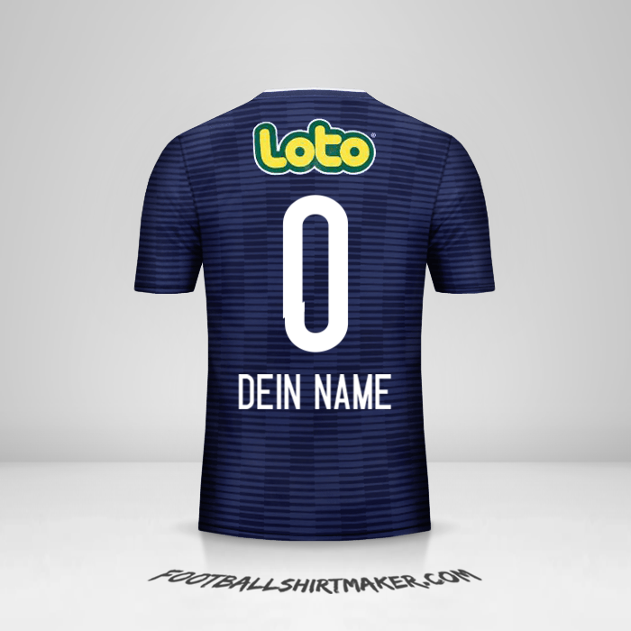Trikot Universidad de Chile 2017/18 -  dein name - 0