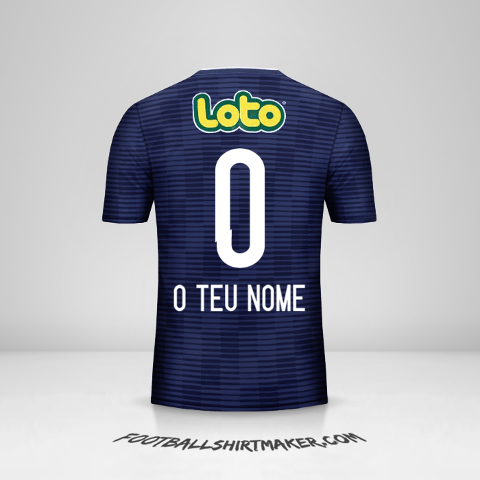 Camisola Universidad de Chile 2017/18 -  o teu nome - 0