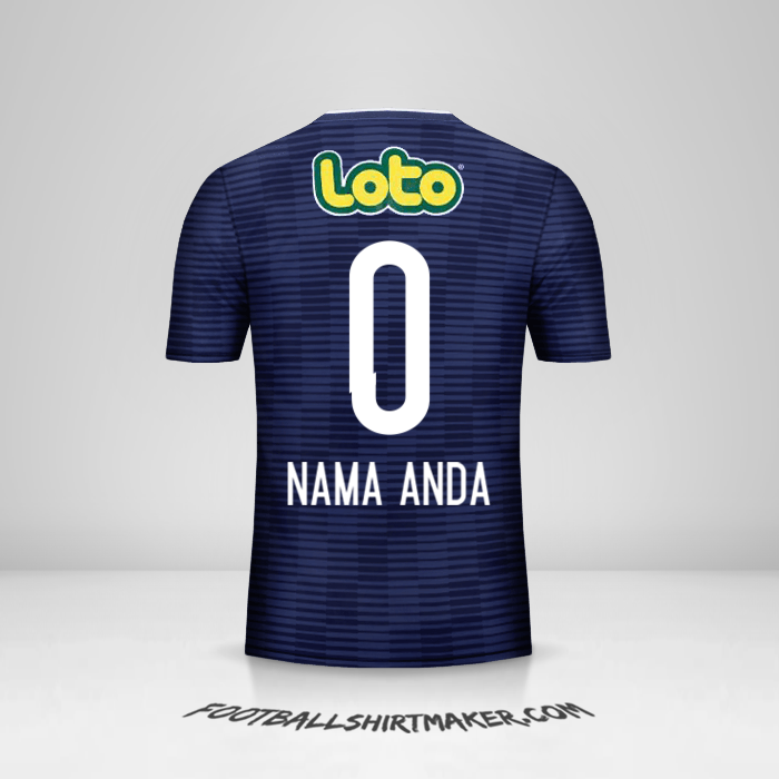 Jersey Universidad de Chile 2017/18 -  nama anda - 0