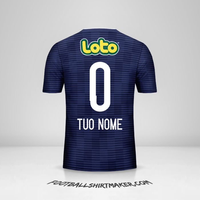Maglia Universidad de Chile 2017/18 -  tuo nome - 0