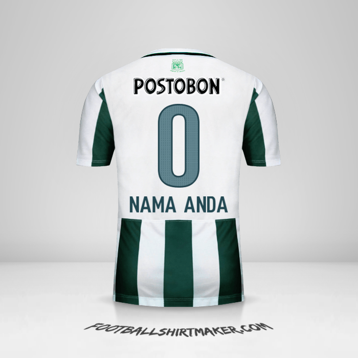 Jersey Atletico Nacional 2015 -  nama anda - 0