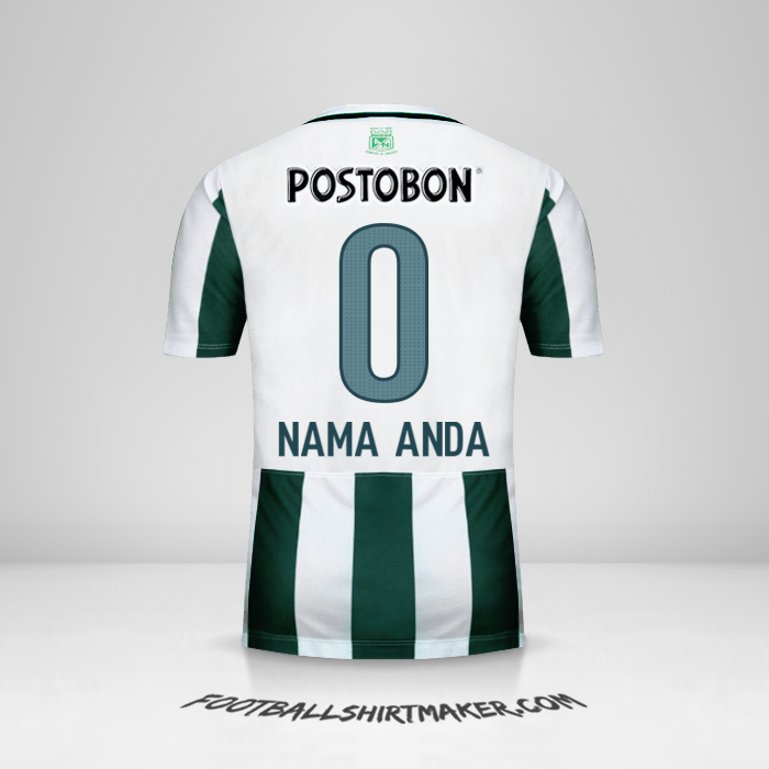 Jersey Atletico Nacional 2015 -  nama anda - 0