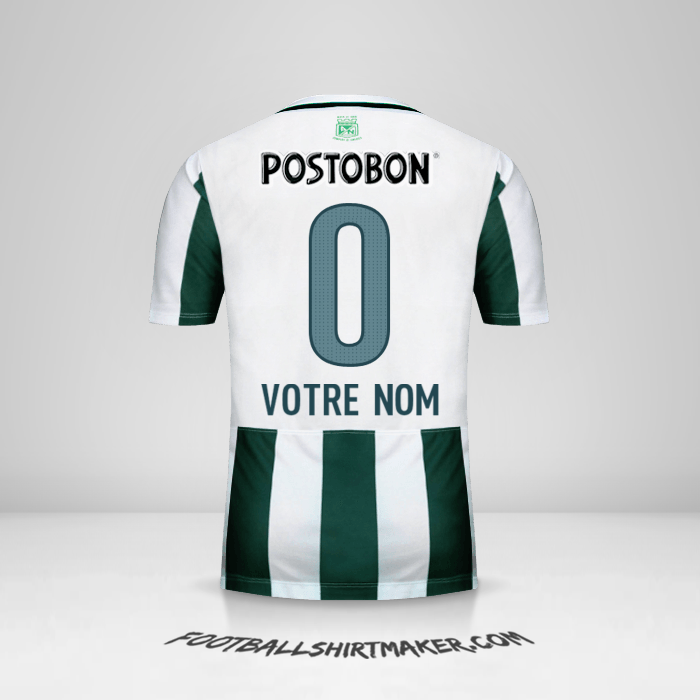 Maillot Atletico Nacional 2015 -  votre nom - 0