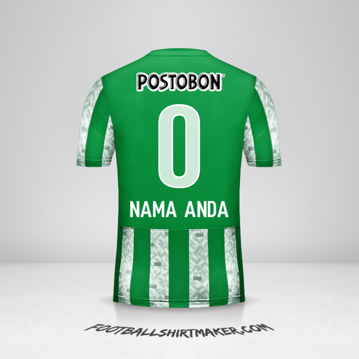 Jersey Atletico Nacional 2014 -  nama anda - 0