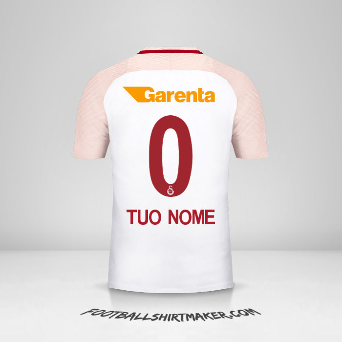 Maglia Galatasaray SK 2017/18 II -  tuo nome - 0