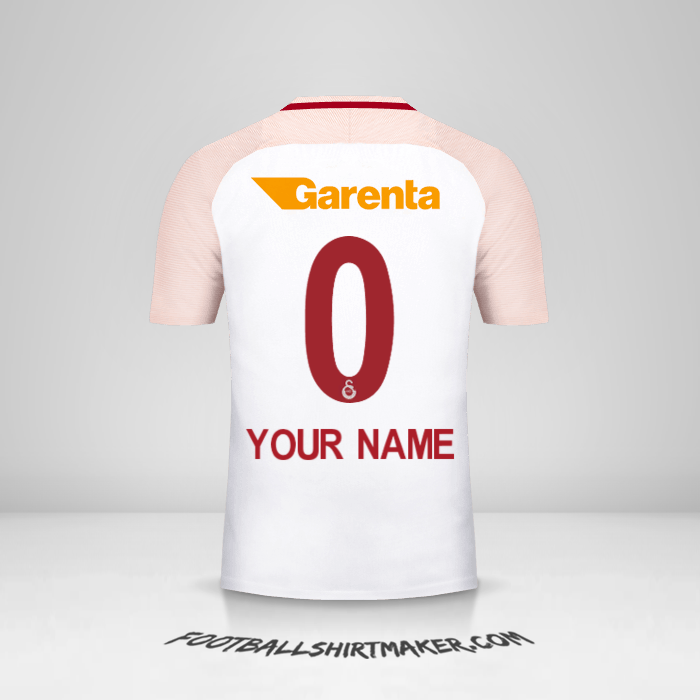 Jersey Galatasaray SK 2017/18 II -  your name - 0