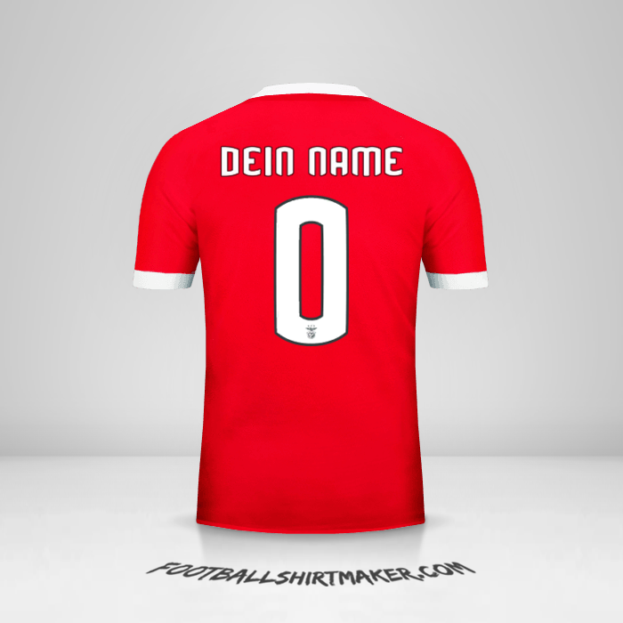 Trikot SL Benfica 2017/18 Cup -  dein name - 0