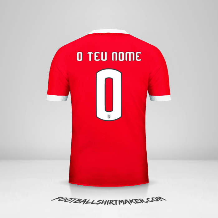 Camisola SL Benfica 2017/18 Cup -  o teu nome - 0