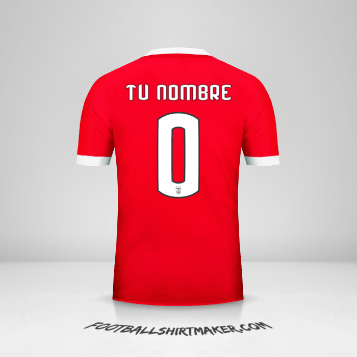 Camiseta SL Benfica 2017/18 Cup -  tu nombre - 0