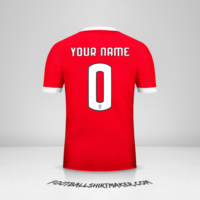 Jersey SL Benfica Cup 2017/18 -  your name - 0