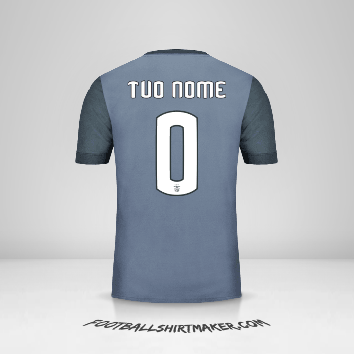 Maglia SL Benfica Cup 2017/18 II -  tuo nome - 0
