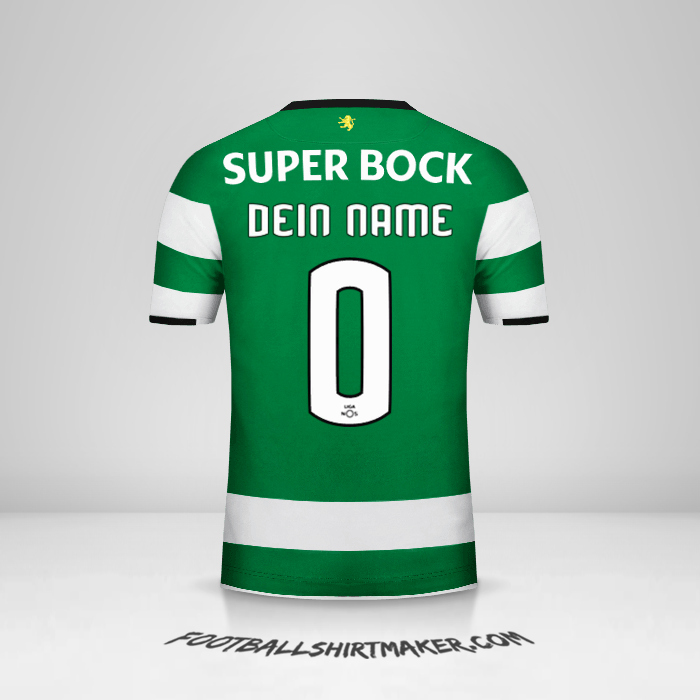 Trikot Sporting Clube 2017/18 -  dein name - 0