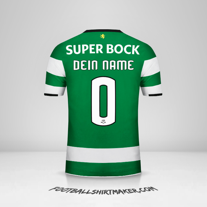Trikot Sporting Clube 2017/18 -  dein name - 0