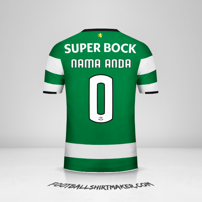 Jersey Sporting Clube 2017/18 -  nama anda - 0