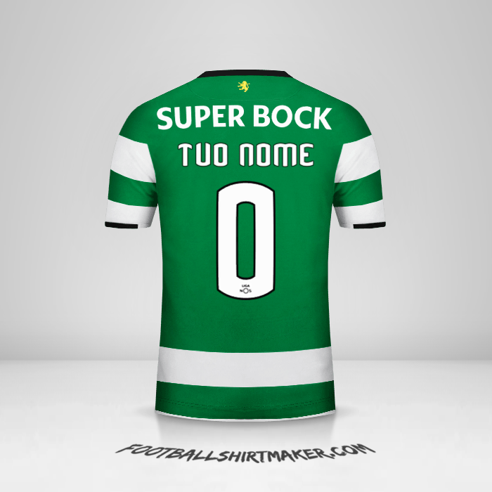 Maglia Sporting Clube 2017/18 -  tuo nome - 0