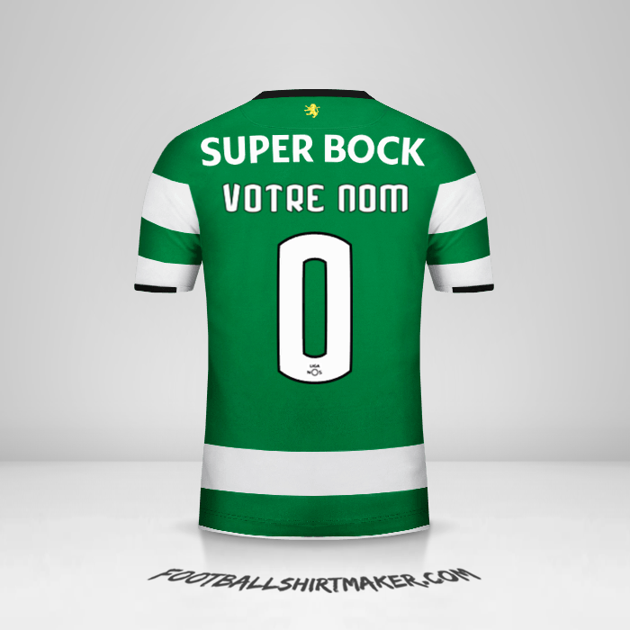 Maillot Sporting Clube 2017/18 -  votre nom - 0