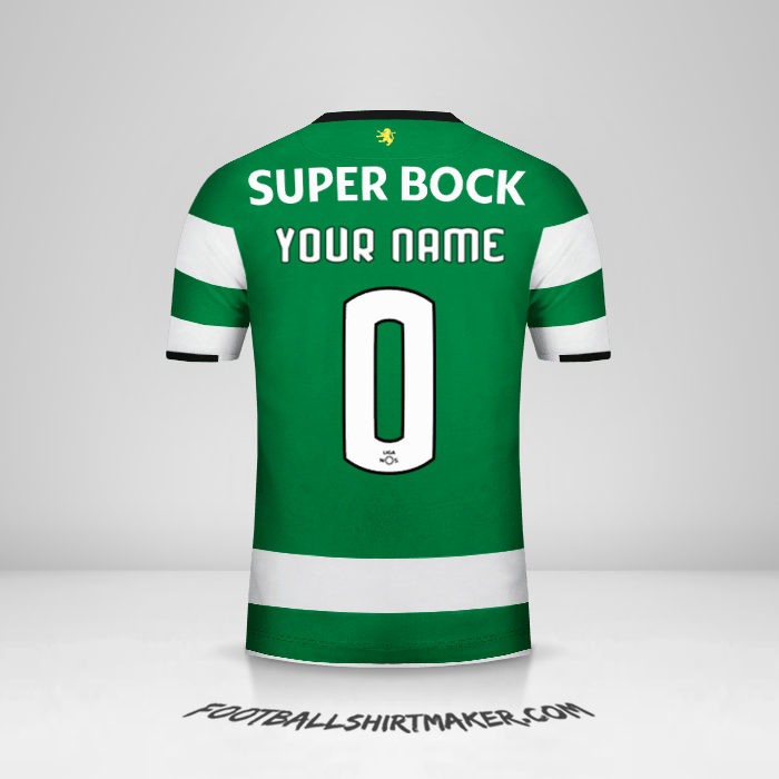 Shirt Sporting Clube 2017/18 -  your name - 0