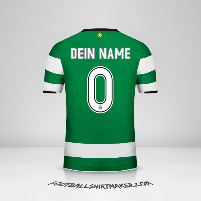 Trikot Sporting Clube 2017/18 Cup -  dein name - 0