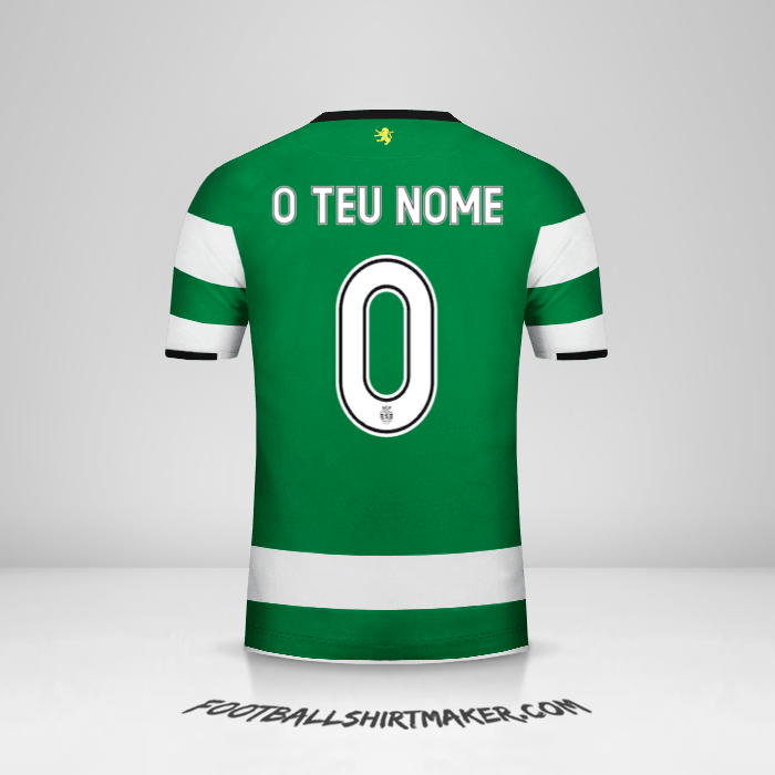 Camisola Sporting Clube 2017/18 Cup -  o teu nome - 0