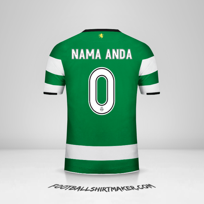 Jersey Sporting Clube 2017/18 Cup -  nama anda - 0