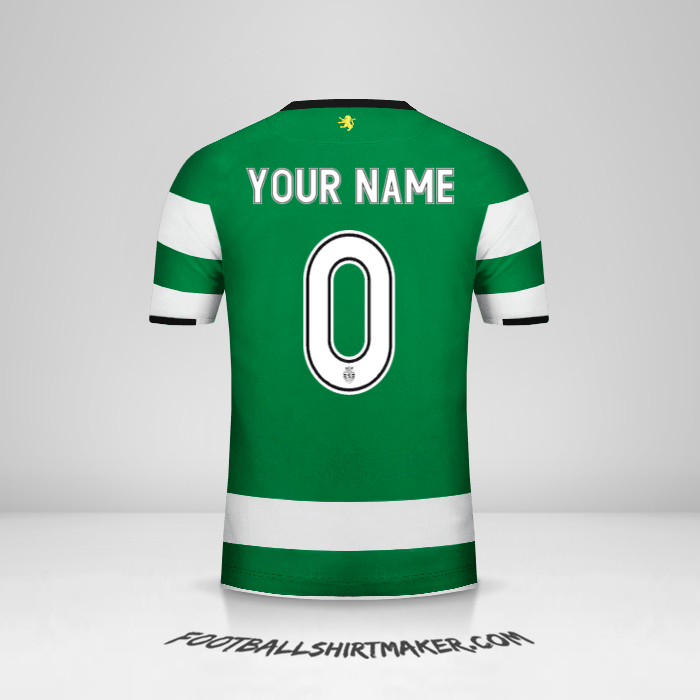 Shirt Sporting Clube Cup 2017/18 -  your name - 0