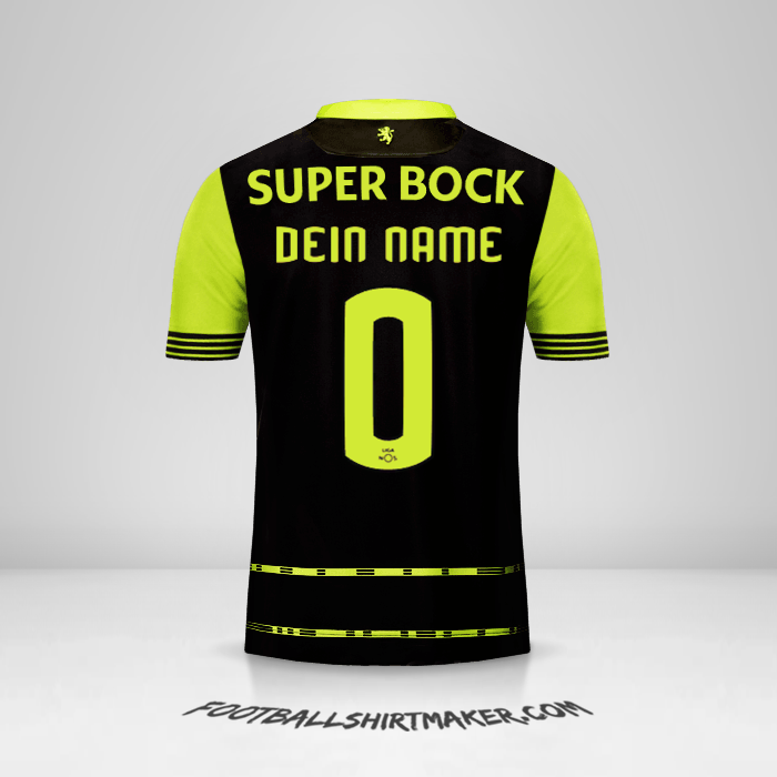 Trikot Sporting Clube 2017/18 II -  dein name - 0