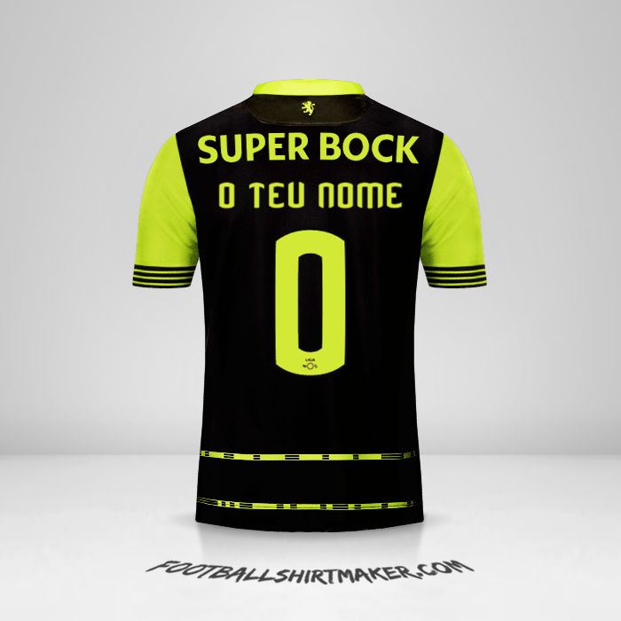 Camisola Sporting Clube 2017/18 II -  o teu nome - 0