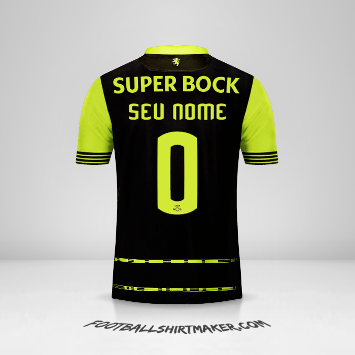 Camisa Sporting Clube 2017/18 II -  seu nome - 0