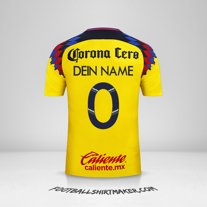 Trikot Club America 2017/18 III -  dein name - 0