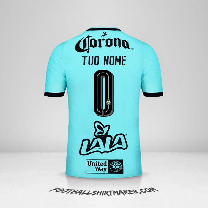 Maglia Santos Laguna 2017/18 III -  tuo nome - 0