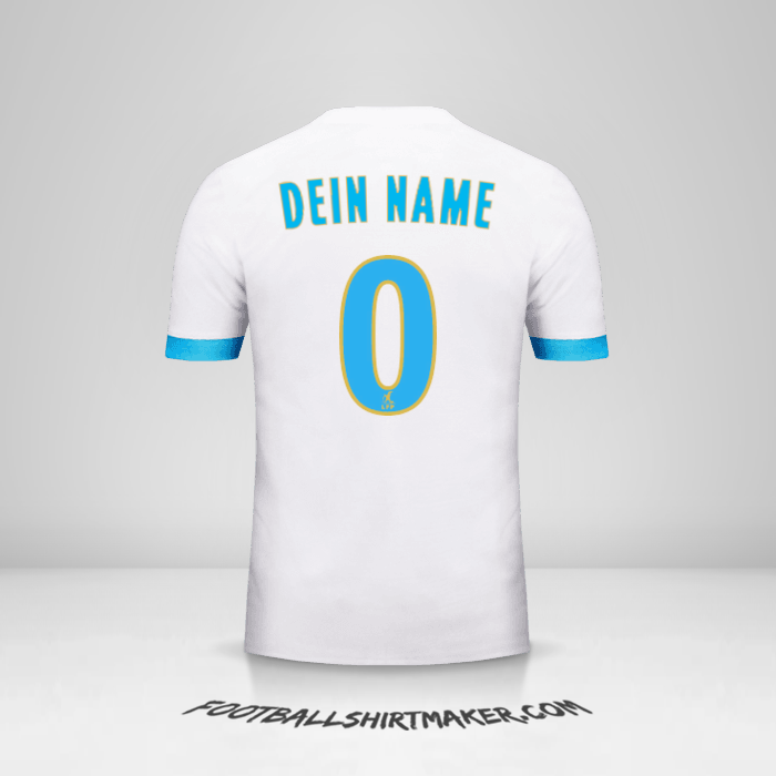Trikot Olympique de Marseille 2017/18 -  dein name - 0