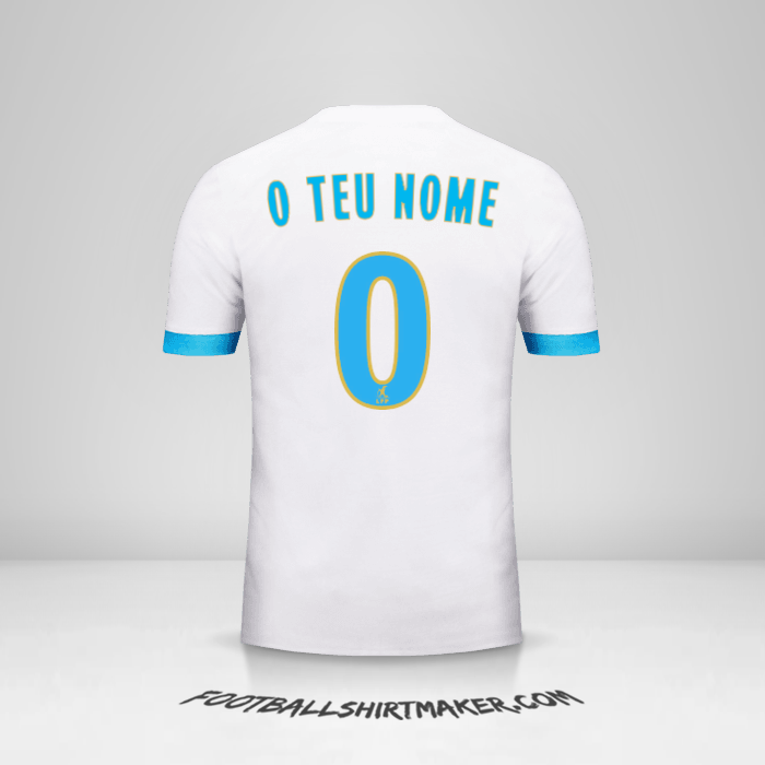 Camisola Olympique de Marseille 2017/18 -  o teu nome - 0