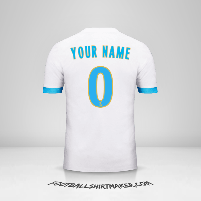 Shirt Olympique de Marseille 2017/18 -  your name - 0
