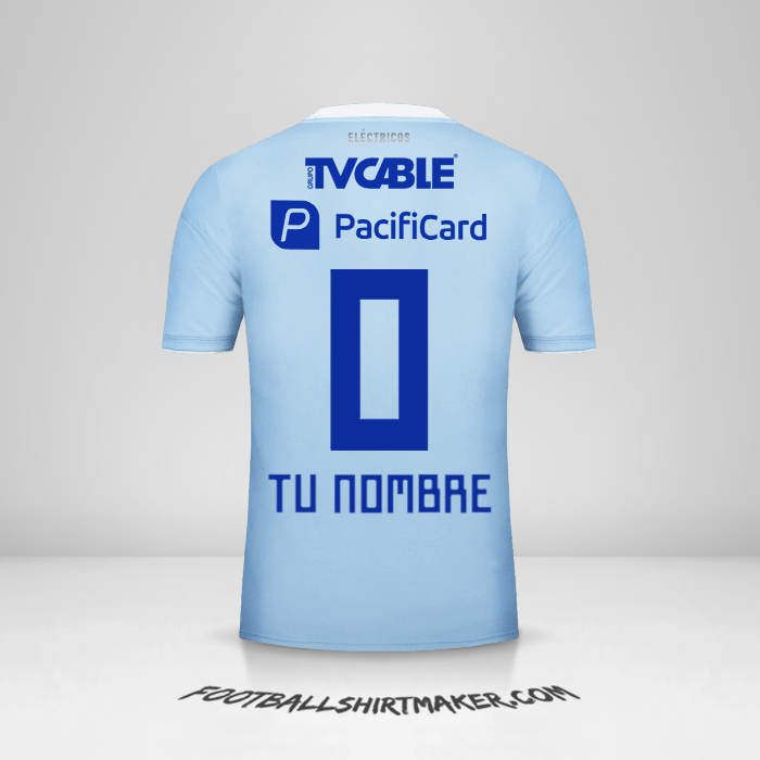 Camiseta Emelec 2018 -  tu nombre - 0