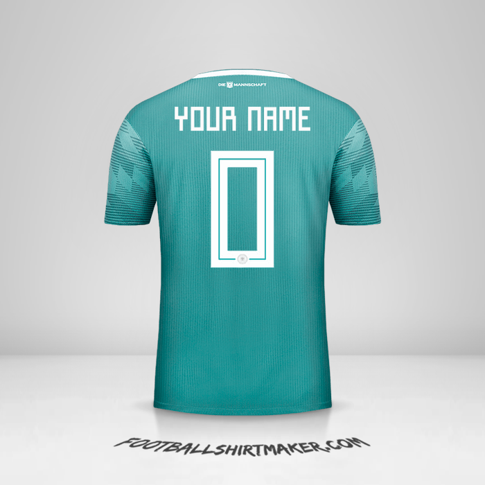 Jersey Germany 2018 II -  your name - 0