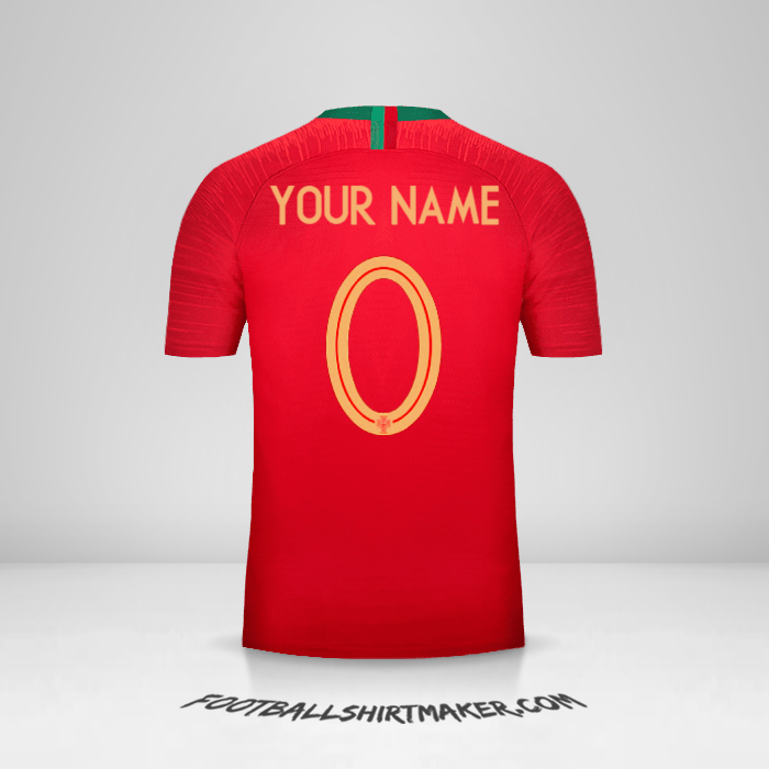 Shirt Portugal 2018 -  your name - 0