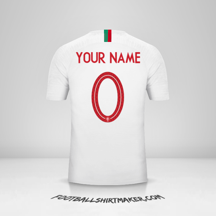 Shirt Portugal 2018 II -  your name - 0
