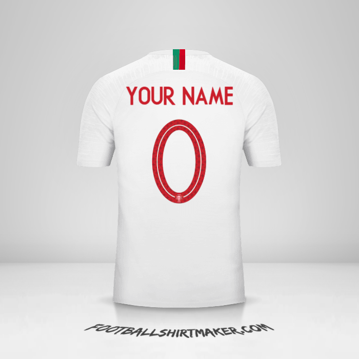 Jersey Portugal 2018 II -  your name - 0