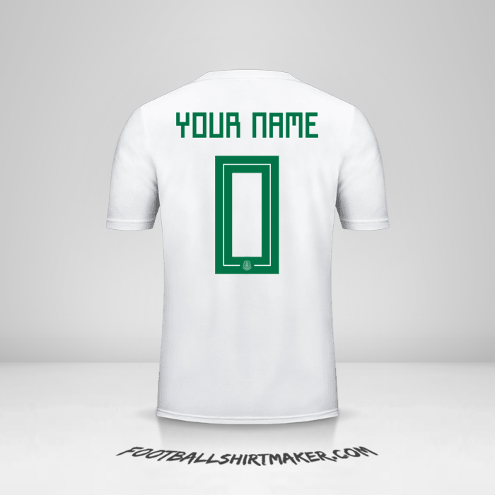 Jersey Mexico 2018 II -  your name - 0