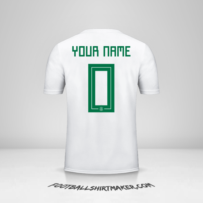 Jersey Mexico 2018 II -  your name - 0