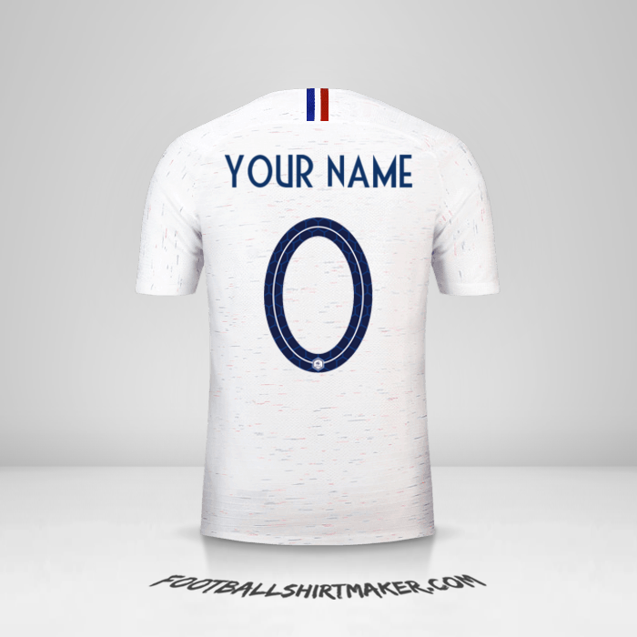 Jersey France 2018 II -  your name - 0