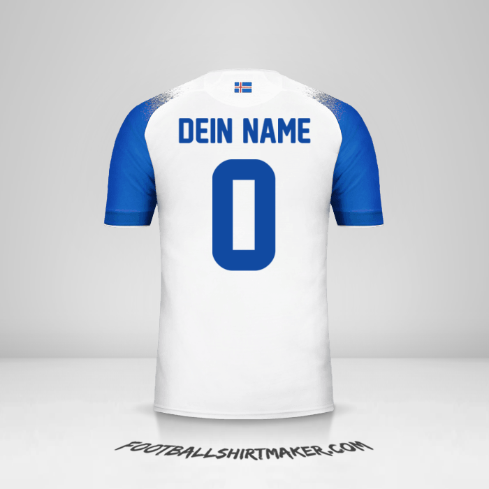 Trikot Island 2018 II -  dein name - 0
