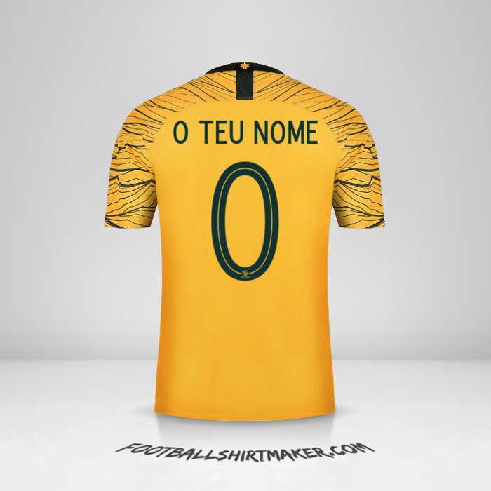 Camisola Austrália 2018 -  o teu nome - 0