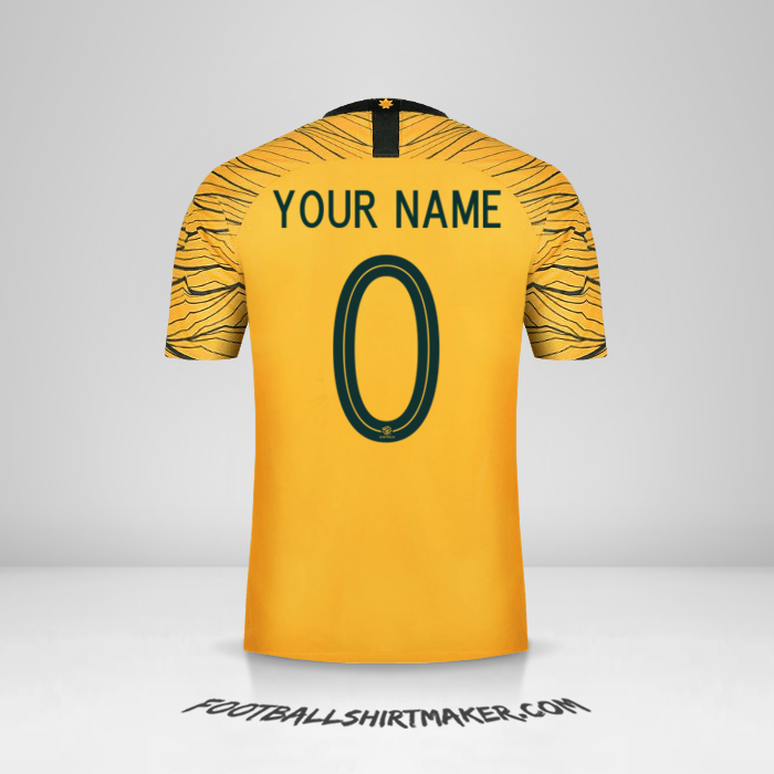 Jersey Australia 2018 -  your name - 0
