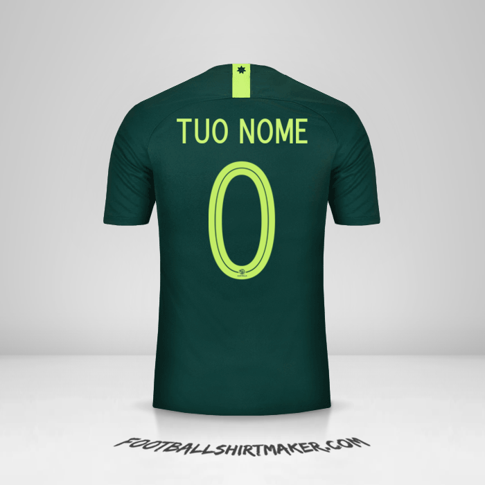 Maglia Australia 2018 II -  tuo nome - 0