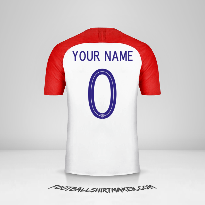 Shirt Croatia 2018 -  your name - 0