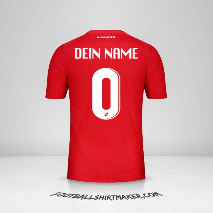 Trikot Panama 2018 -  dein name - 0